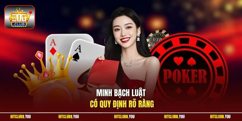 Minh bạch luật có quy định rõ ràng